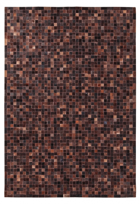 Covor modern din piele patchwork|Covoare din piele premium [1]