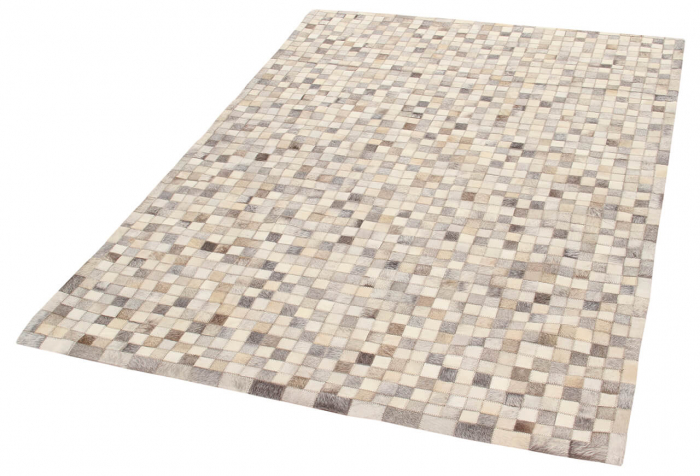 Covor modern din piele patchwork|Covoare din piele premium [4]