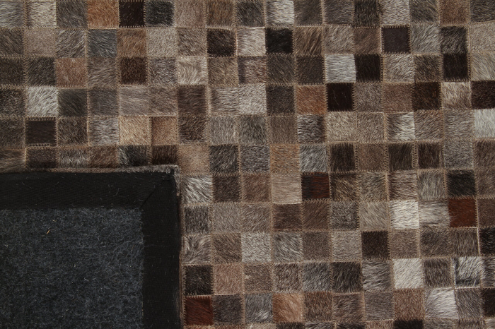 Covor modern din piele patchwork|Covoare din piele premium [5]