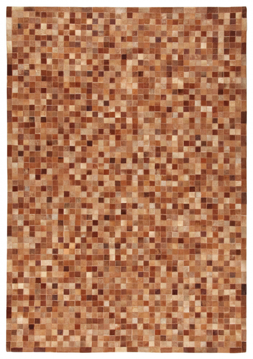 Covor modern din piele patchwork|Covoare din piele premium [1]
