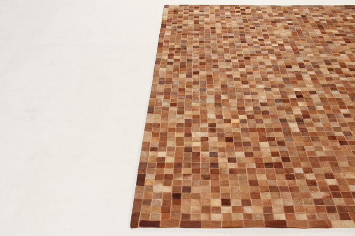 Covor modern din piele patchwork|Covoare din piele premium [6]