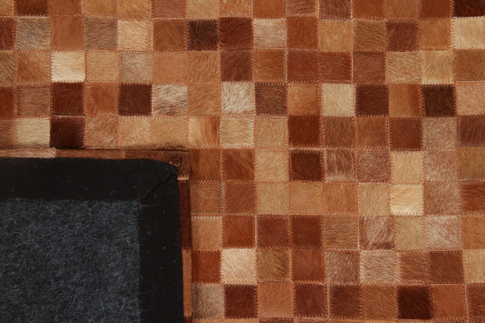 Covor modern din piele patchwork|Covoare din piele premium [5]
