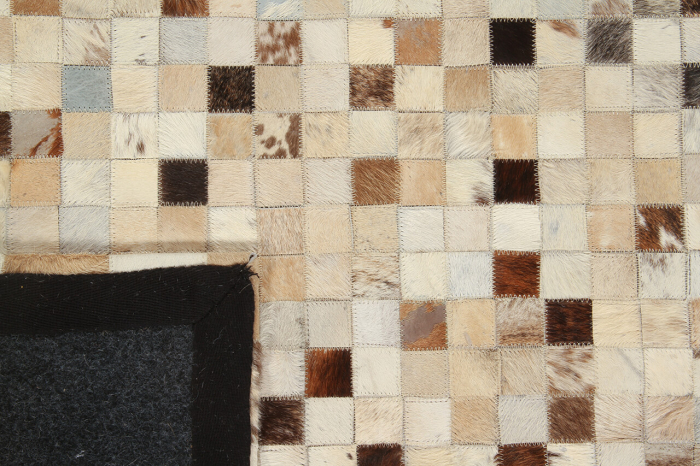 Covor modern din piele patchwork|Covoare din piele premium [5]