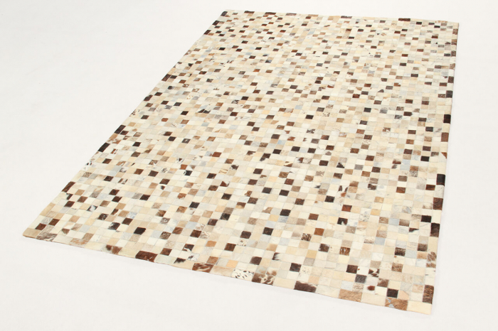 Covor modern din piele patchwork|Covoare din piele premium [4]