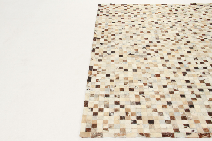Covor modern din piele patchwork|Covoare din piele premium [6]