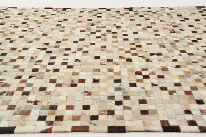 Covor modern din piele patchwork|Covoare din piele premium [3]