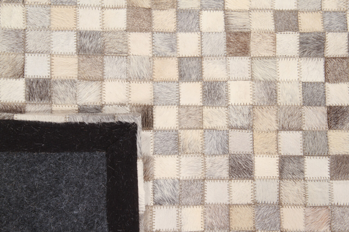 Covor modern din piele patchwork|Covoare din piele premium [5]