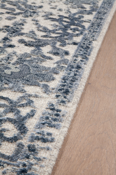 Covor vintage geometric albastru|Covoare moderne premium [3]