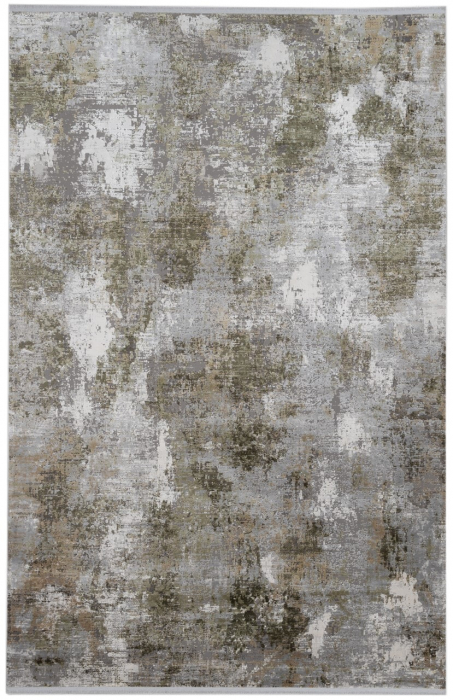 Covor modern distinctiv bej verde|Covoare elegante premium [9]