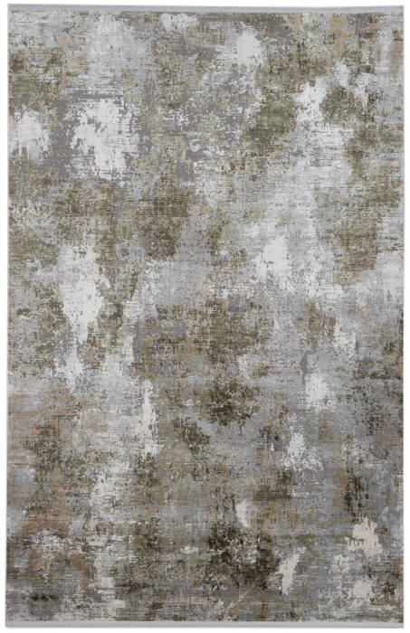 Covor modern distinctiv bej verde|Covoare elegante premium [1]