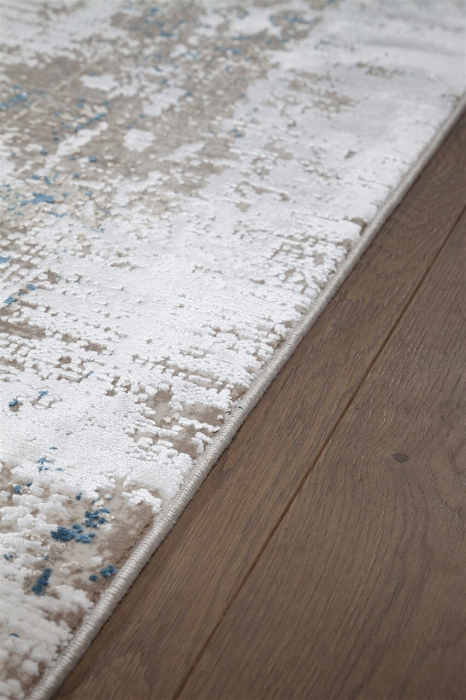 Covor modern minimalist crem teracota|Covoare elegante premium [4]