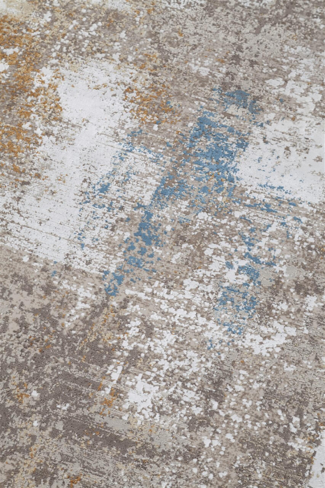 Covor modern minimalist crem teracota|Covoare elegante premium [3]
