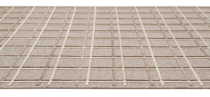 Covor geometric bej-tabacco Mayfair|Covoare moderne cu textura 3D [4]