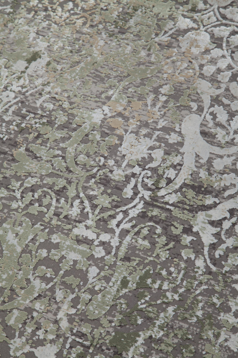 Covor modern versatil gri verde|Covoare premium contemporane [4]