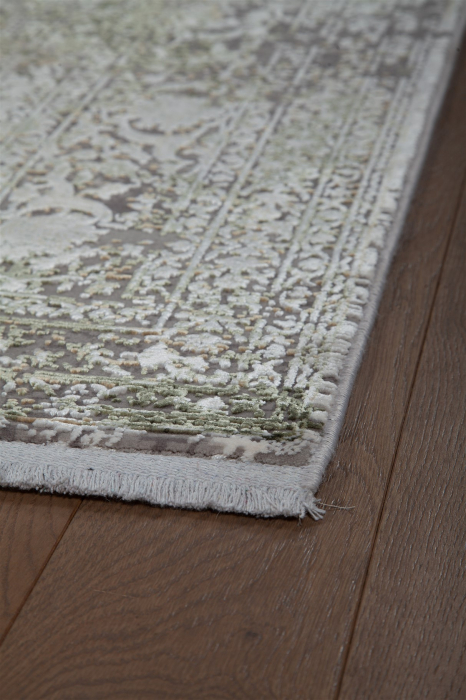 Covor modern versatil gri verde|Covoare premium contemporane [6]