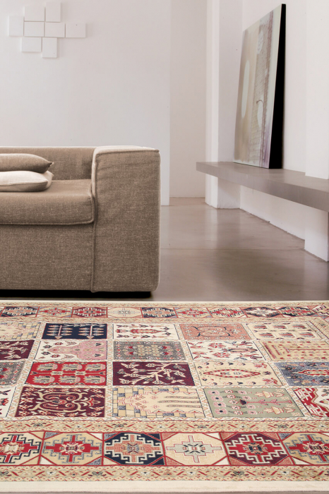 Covor oriental foarte mare ivory|Covoare din viscoza [7]