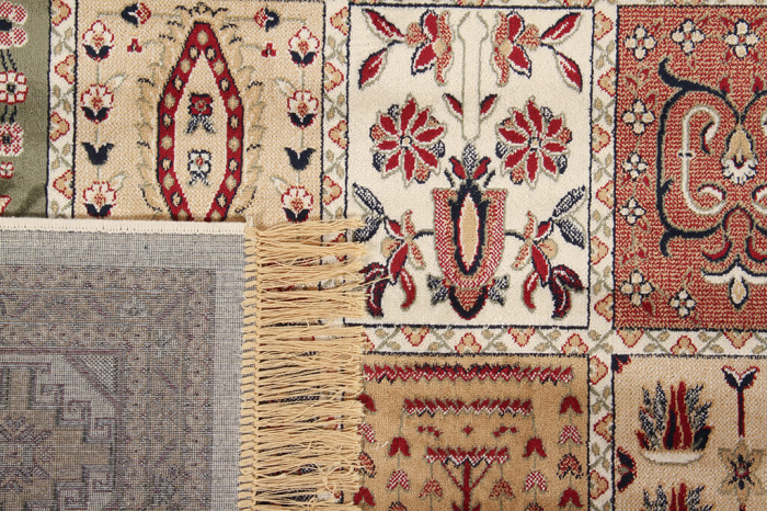 Covor oriental foarte mare ivory|Covoare din viscoza [5]