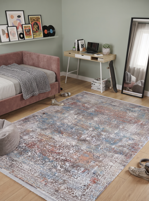 Covor modern versatil multicolor|Covoare premium contemporane [9]
