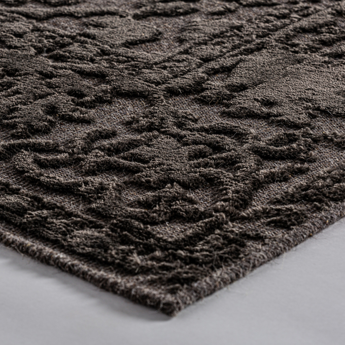 Covor negru vascoza clasic|Covoare elegante lux [2]