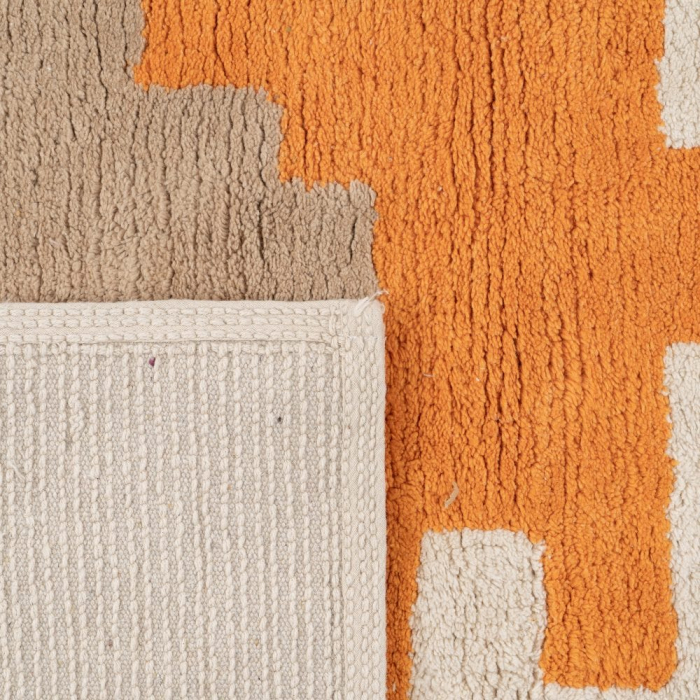 Covor dreptunghiular bumbac Azteca 175x90|Covoare moderne pentru decor contemporan [4]