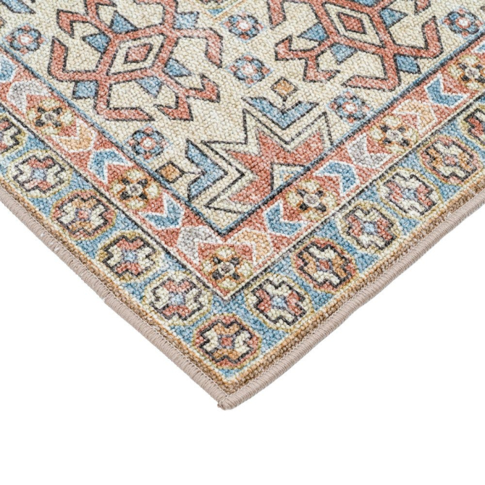Covor dreptunghiular bej cu model clasic 160x230 cm [2]