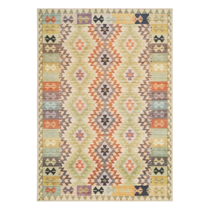 Covor dreptunghiular cu model etnic multicolor Abasí 200x300 cm [7]
