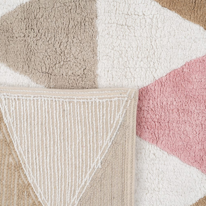 Covor dreptunghiular bumbac geometric|Covoare elegante pentru interioare stilate [4]