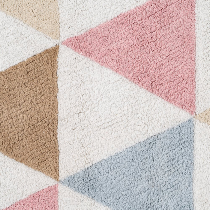 Covor dreptunghiular bumbac model geometric|Covoare elegante pentru spatii moderne [3]