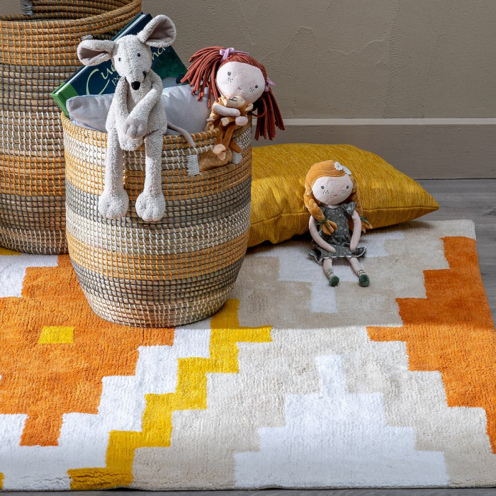 Covor dreptunghiular bumbac Azteca|Covoare decorative pentru amenajari stilate [2]