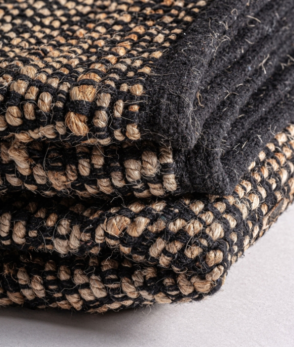 Covor iută bumbac negru ELARA – titlu imagine principală [5]