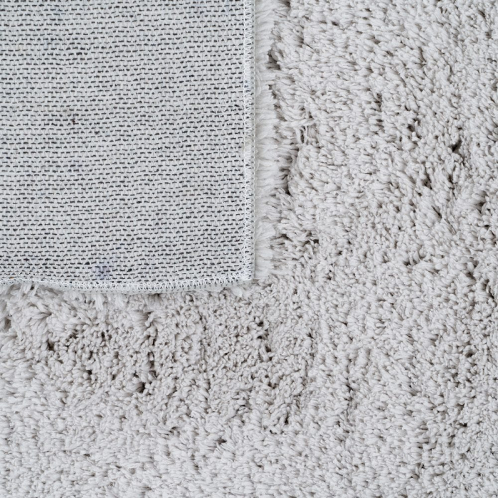 Covor dreptunghiular gri deschis cu textură moale Soft 200x300 cm [5]