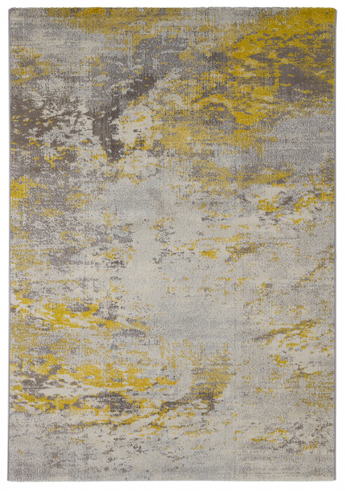 Covor vintage pop ecru galben|Covoare contemporane premium [1]