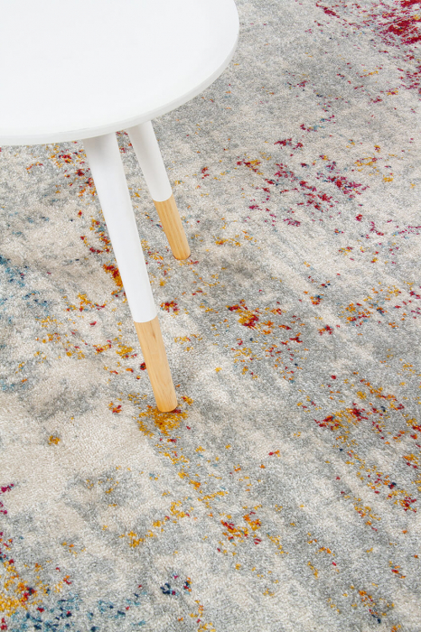 Covor vintage pop ecru-multicolor|Covoare contemporane premium [6]