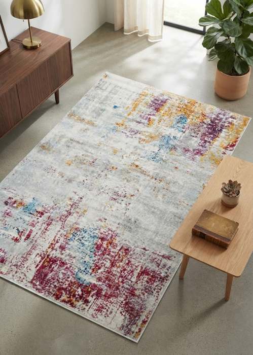 Covor vintage pop ecru-multicolor|Covoare contemporane premium [2]
