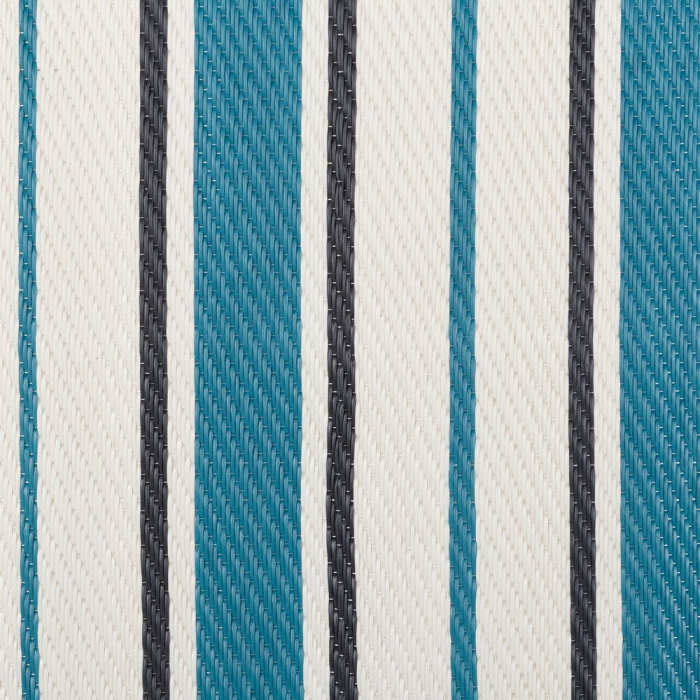 Covor Milos 180x270 – dungi alb-albastru, stil marin pentru exterior larg [3]