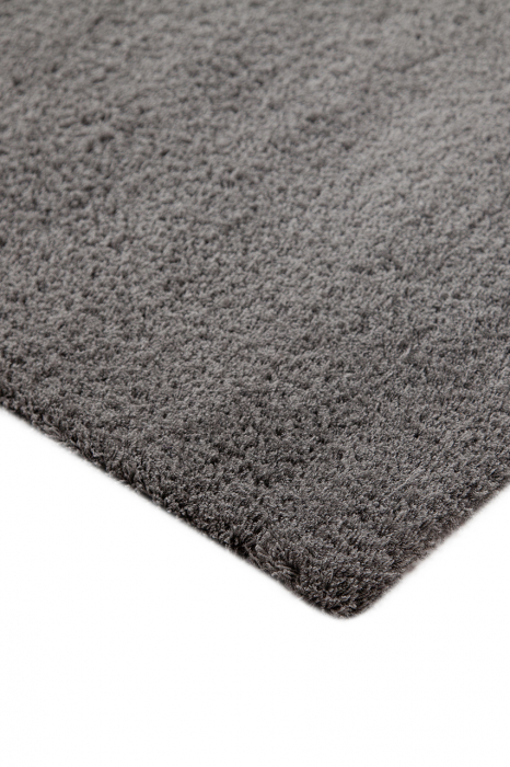 Covor modern shaggy gri inchis|Covoare pufoase premium [2]