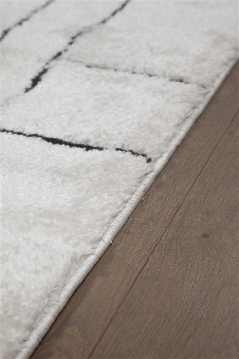 Covor modern geometric alb|Covoare moderne premium [5]