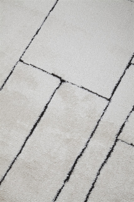 Covor modern geometric alb|Covoare moderne premium [4]