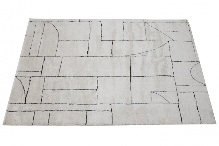 Covor modern geometric alb|Covoare moderne premium [3]