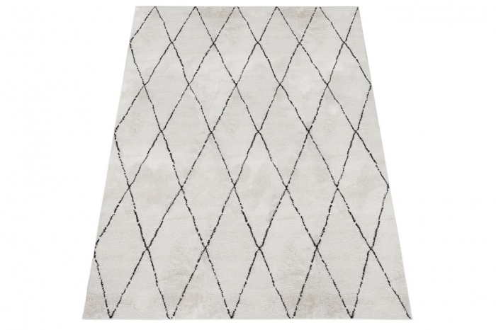 Covor modern geometric alb|Covoare moderne premium [2]