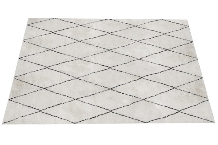 Covor modern geometric alb|Covoare moderne premium [3]
