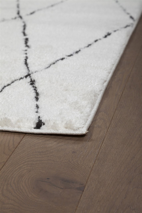 Covor modern geometric alb|Covoare moderne premium [6]