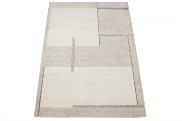 Covor modern geometric bej ivory|Covoare moderne premium [3]