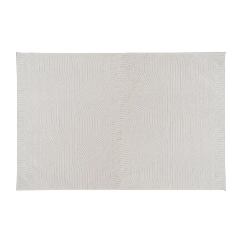 Covor Geometric Bej-Lila Mare | Covoare de Designer [3]