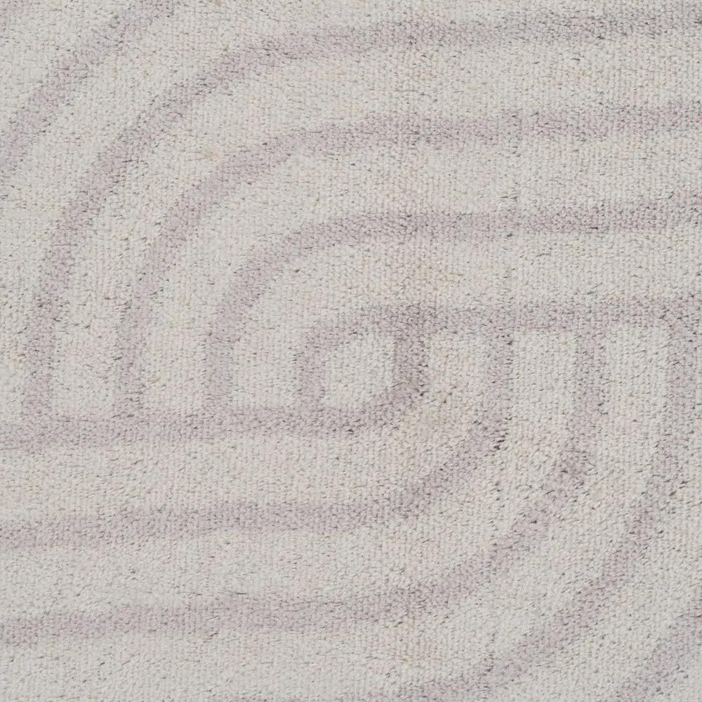 Covor Geometric Bej-Lila Mare | Covoare de Designer [5]