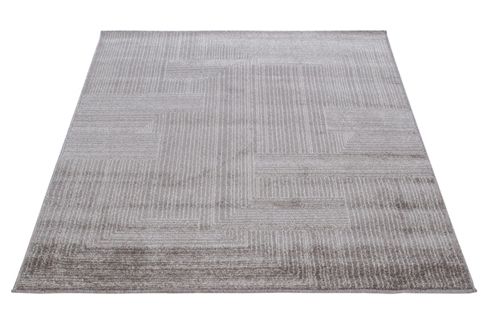 Covor geometric mare gri|Covoare moderne XL [2]