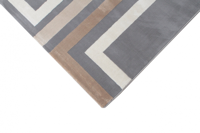 Covor modern geometric gri|Covoare contemporane premium [5]