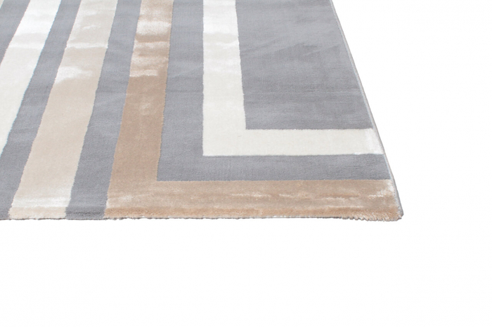 Covor modern geometric gri|Covoare contemporane premium [3]