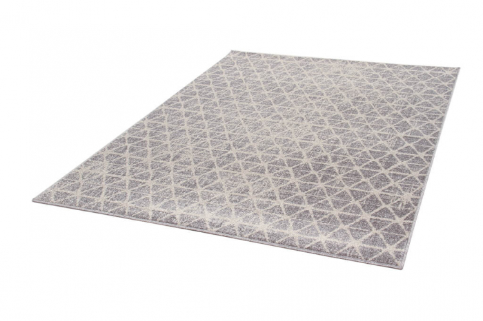 Covor geometric ivory-gri Casa|Covoare moderne contemporane [2]