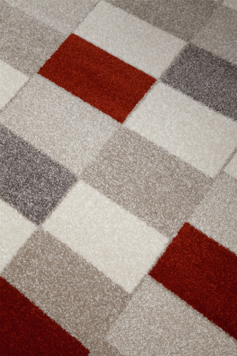 Covor modern geometric ivory|Covoare moderne premium [4]